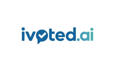 IVoted.ai - Creative brandable domain for sale