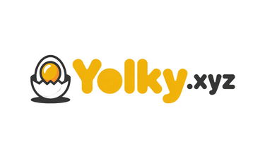Yolky.xyz - Creative brandable domain for sale