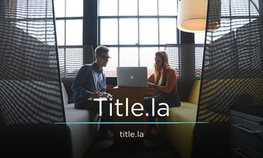 Title.la - Creative brandable domain for sale