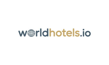 WorldHotels.io - Creative brandable domain for sale