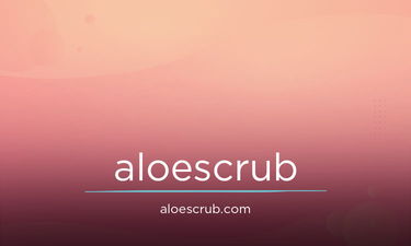 AloeScrub.com - Creative brandable domain for sale