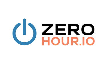 ZeroHour.io - Creative brandable domain for sale