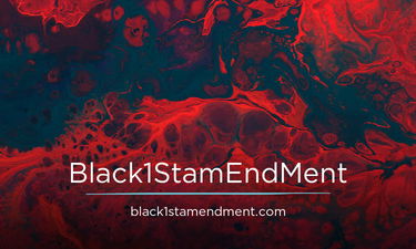 Black1StamEndMent.com - Creative brandable domain for sale