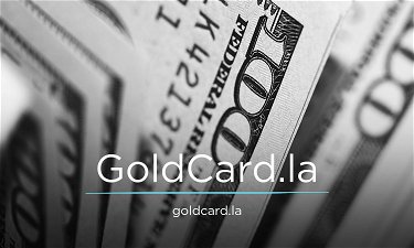GoldCard.la - Creative brandable domain for sale