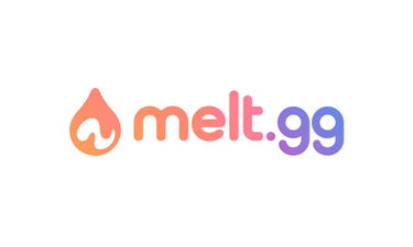 Melt.gg - Creative brandable domain for sale