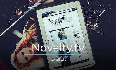 Novelty.tv - Creative brandable domain for sale