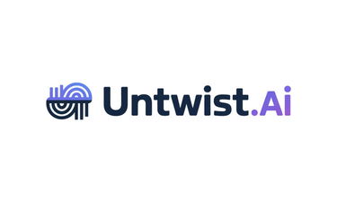 Untwist.ai - Creative brandable domain for sale