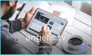 Angelic.tv - Creative brandable domain for sale