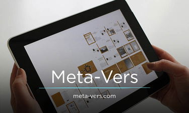 Meta-Vers.com - Creative brandable domain for sale