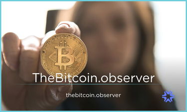 TheBitcoin.observer - Creative brandable domain for sale