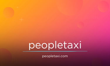 PeopleTaxi.com - Creative brandable domain for sale