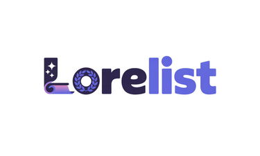 LoreList.com - Creative brandable domain for sale
