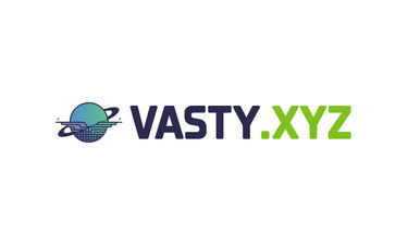 Vasty.xyz - Creative brandable domain for sale
