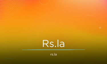 Rs.la - Creative brandable domain for sale