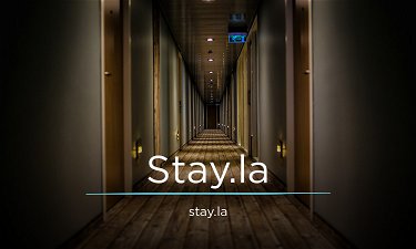 Stay.la - Creative brandable domain for sale
