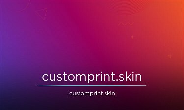 CustomPrint.skin - Creative brandable domain for sale