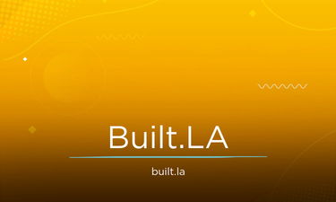 Built.LA - Creative brandable domain for sale