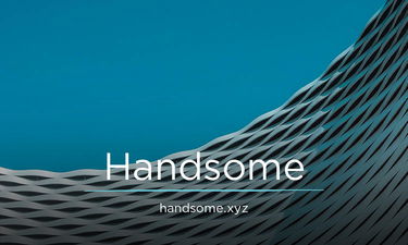 Handsome.xyz - Creative brandable domain for sale