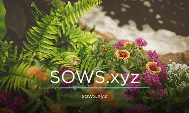 Sows.xyz - Creative brandable domain for sale