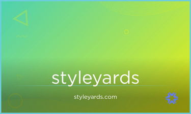StyleYards.com - Creative brandable domain for sale