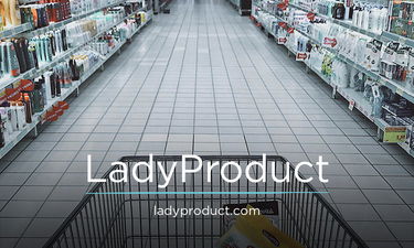 LadyProduct.com - Creative brandable domain for sale