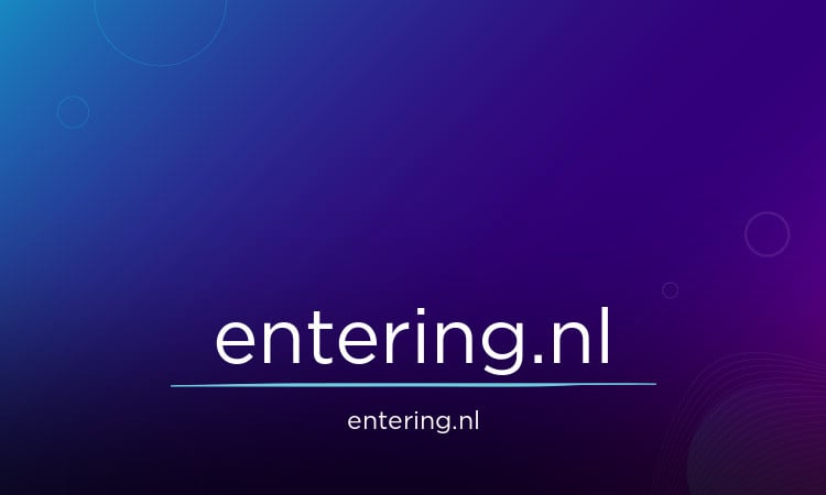 Entering logo