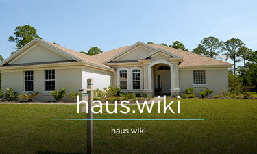 Haus.wiki - Creative brandable domain for sale