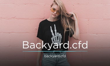 Backyard.cfd - Creative brandable domain for sale