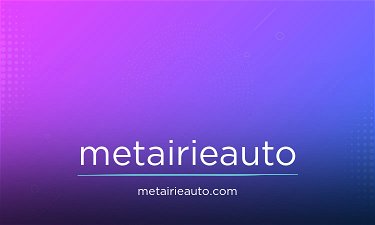 MetairieAuto.com - Creative brandable domain for sale