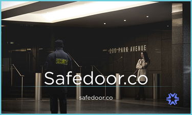 Safedoor.co - Creative brandable domain for sale