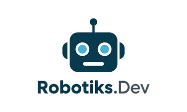 Robotiks.dev - Creative brandable domain for sale