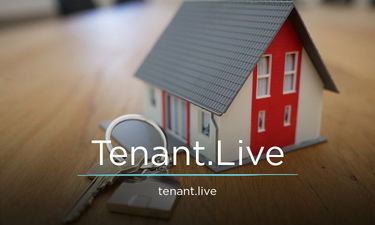 Tenant.Live - Creative brandable domain for sale