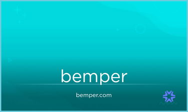 Bemper.com - Creative brandable domain for sale