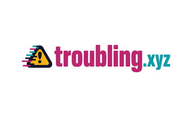 Troubling.xyz - Creative brandable domain for sale