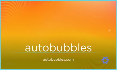 AutoBubbles.com - Creative brandable domain for sale
