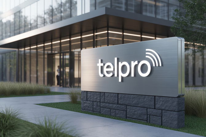 Telpro Roland Logo TelPro.com — Premium Domain For Sale | Atom