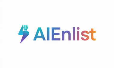 AIEnlist.com - Creative brandable domain for sale