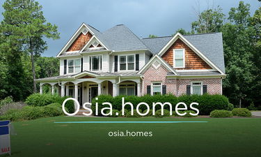 Osia.homes - Creative brandable domain for sale