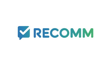 Recomm.com - Creative brandable domain for sale