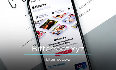 Bitterroot.xyz - Creative brandable domain for sale