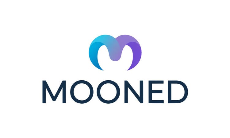Mooned logo