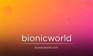 BionicWorld.com - Creative brandable domain for sale