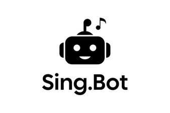 Sing.bot - Creative brandable domain for sale