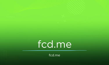 fcd.me - Creative brandable domain for sale
