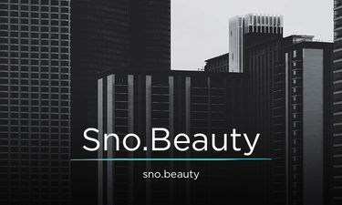 Sno.beauty - Creative brandable domain for sale
