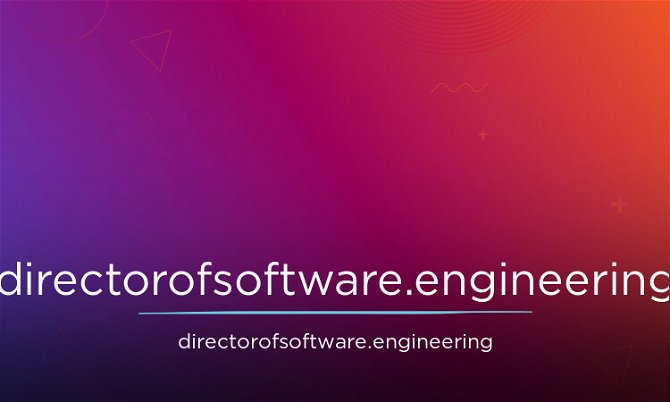 DirectorOfSoftware.Engineering