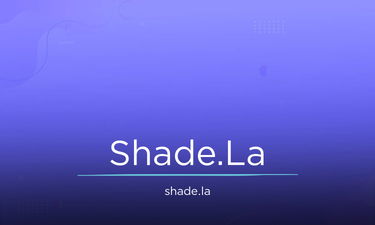 Shade.LA - Creative brandable domain for sale