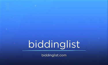 BiddingList.com - Creative brandable domain for sale