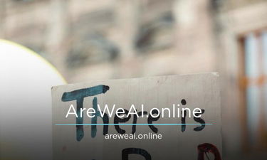AreWeAI.online - Creative brandable domain for sale