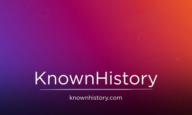 KnownHistory.com - Creative brandable domain for sale